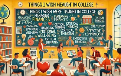 那些我希望可以在大學教的東西