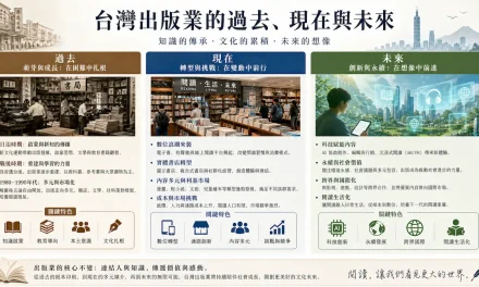 台灣出版業的過去、現在與未來