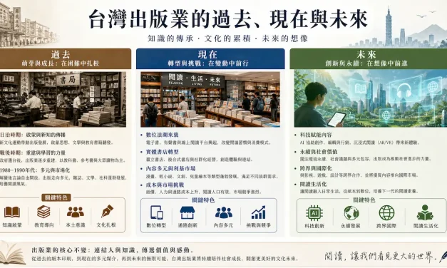 台灣出版業的過去、現在與未來